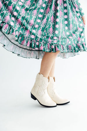Christmas Treats L/S Ruffle Hem Twirl Dress-Mila & Rose ®