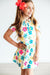 Groovy Blooms S/S Polo Dress-Mila & Rose ®