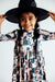 Hocus Purr-cus 3/4 Sleeve Pocket Twirl Dress-Mila & Rose ®