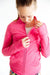 Fuchsia Flash Full-Zip Ruffle Active Jacket-Mila & Rose ®