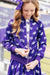 TCU Purple Frog Satin Jacket-Mila & Rose ®