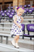 TCU White Frog Flutter Twirl Dress-Mila & Rose ®