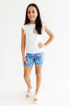 Dreaming Daisies Twirl Shorts-Mila & Rose ®