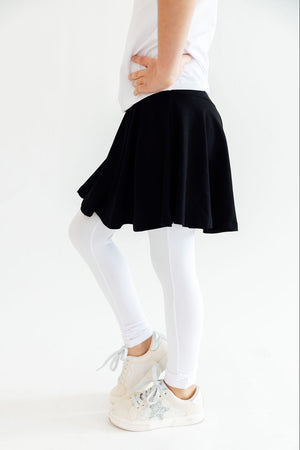 Black & White Twirl Skegging-Mila & Rose ®