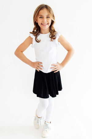 Black & White Twirl Skegging-Mila & Rose ®