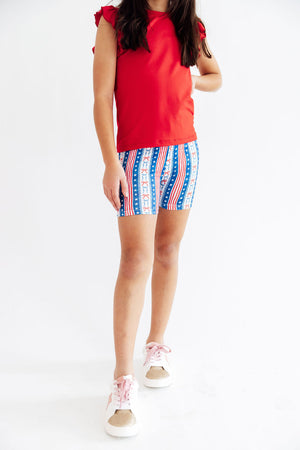 All-American Girl Twirl Shorts-Mila & Rose ®