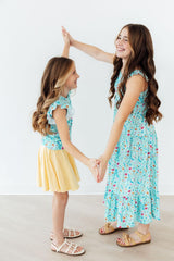 Bluebell Breeze Ruffle Maxi Dress-Mila & Rose ®
