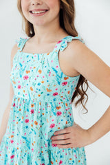Bluebell Breeze Ruffle Maxi Dress-Mila & Rose ®