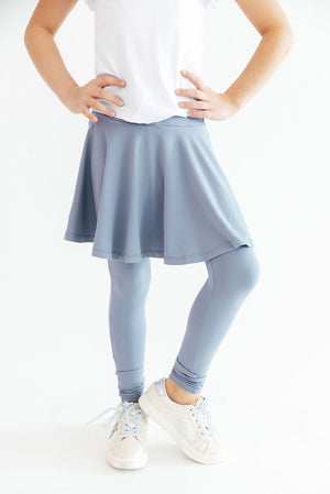 Dusty Blue Twirl Skegging-Mila & Rose ®