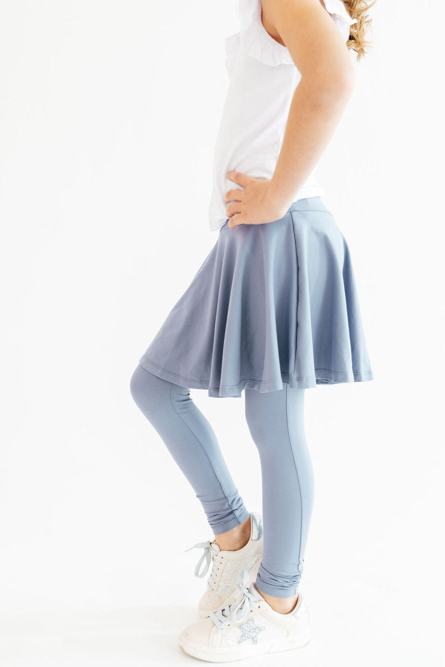 Dusty Blue Twirl Skegging-Mila & Rose ®