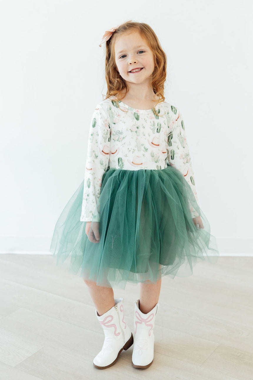 Desert Cowgirl L/S Tutu Dress-Mila & Rose ®