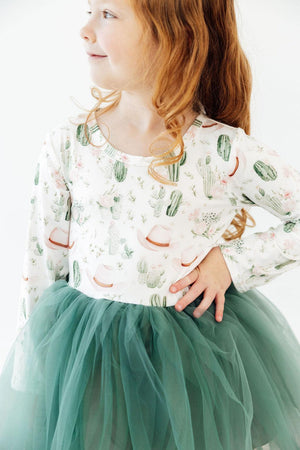 Desert Cowgirl L/S Tutu Dress-Mila & Rose ®