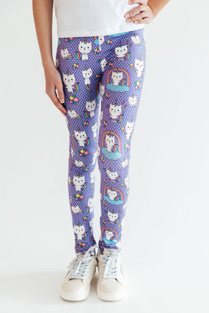 Kitties in the Clouds Leggings-Mila & Rose ®