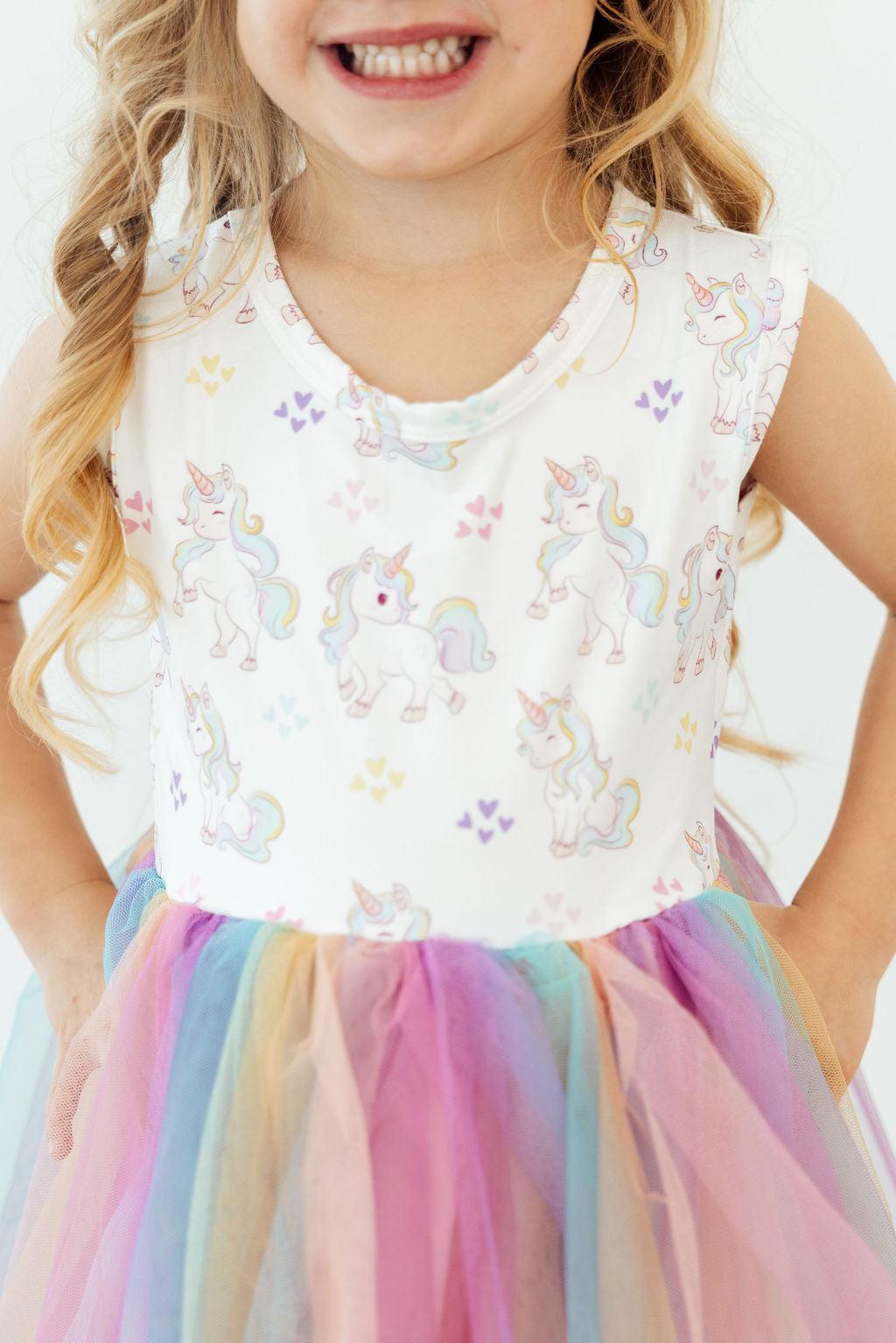 Enchanted Unicorns Tank Tutu Dress-Mila & Rose ®