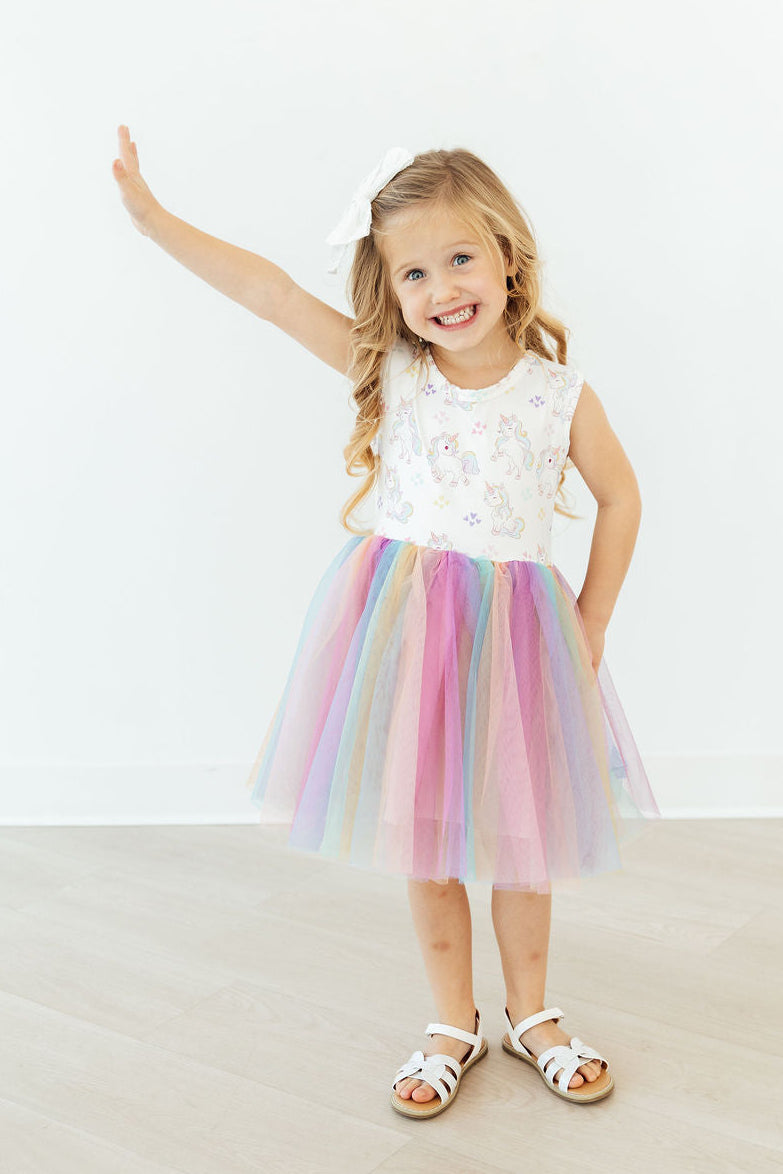 Enchanted Unicorns Tank Tutu Dress-Mila & Rose ®