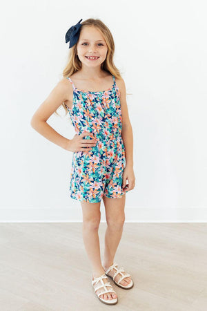 Island Blossoms Strappy Play Romper-Mila & Rose ®