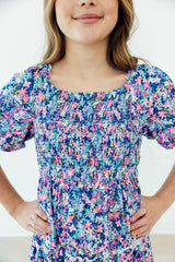 Darling Daisies Smocked Ruffle Dress-Mila & Rose ®