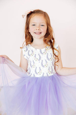Lucky Girl Tank Tutu Dress-Mila & Rose ®