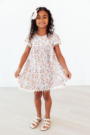 Unicorn Soiree Pom Pom Dress-Mila & Rose ®
