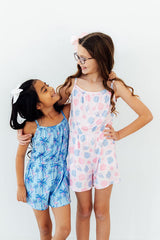 Sandy Shells Strappy Play Romper-Mila & Rose ®
