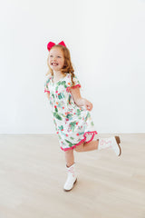 Cute Cactus Pom Pom Dress-Mila & Rose ®