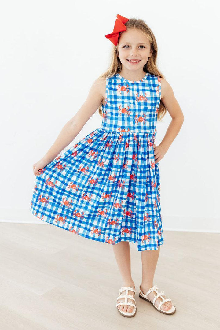 Crabby Cutie Tank Twirl Dress-Mila & Rose ®