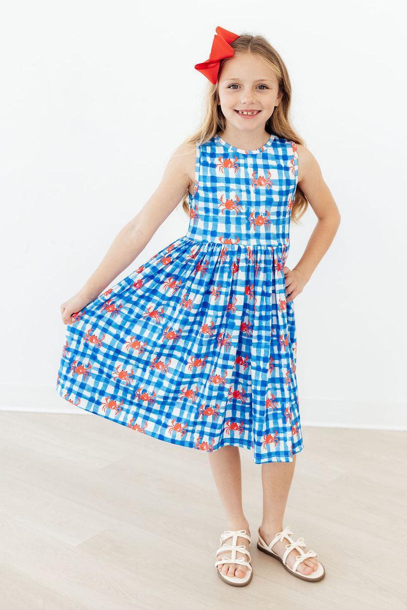 Crabby Cutie Tank Twirl Dress-Mila & Rose ®