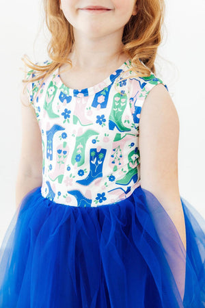 Boots & Blooms Tank Tutu Dress-Mila & Rose ®