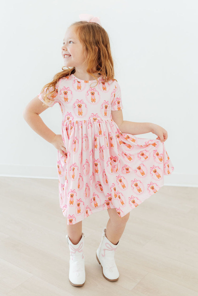 Girl's Best Friend S/S Pocket Twirl Dress 2T