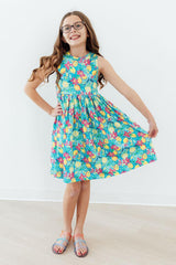 (L) Summer Squeeze Tank Twirl Dress-Mila & Rose ®