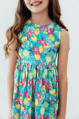 (L) Summer Squeeze Tank Twirl Dress-Mila & Rose ®