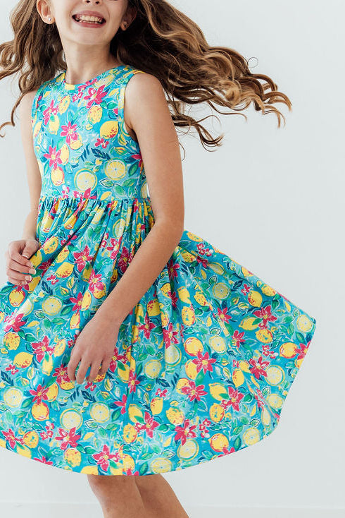 Girls' Summer Squeeze Tank Twirl Dress Size: 9/10 by Mila & Rose