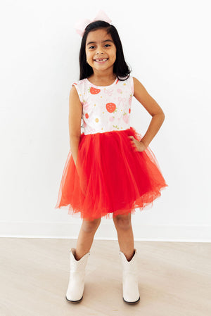 Strawberry Shortcake Tank Tutu Dress-Mila & Rose ®