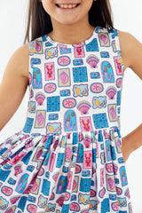 Amalfi Adventure Tank Twirl Dress-Mila & Rose ®