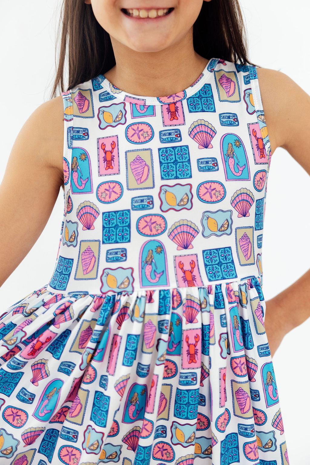 Amalfi Adventure Tank Twirl Dress-Mila & Rose ®