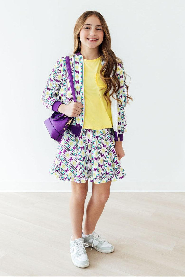Mardi Gras Satin Jacket-Mila & Rose ®