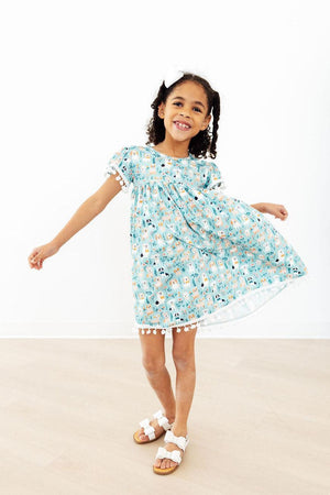 Furry Friends Pom Pom Dress-Mila & Rose ®