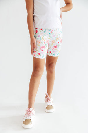 Painted Posies Twirl Shorts-Mila & Rose ®