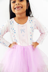 SALE Blush & Blooms L/S Tutu Dress-Mila & Rose ®