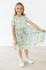 SALE Softball Sweetie S/S Pocket Twirl Dress-Mila & Rose ®