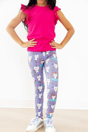Kitties in the Clouds Leggings-Mila & Rose ®