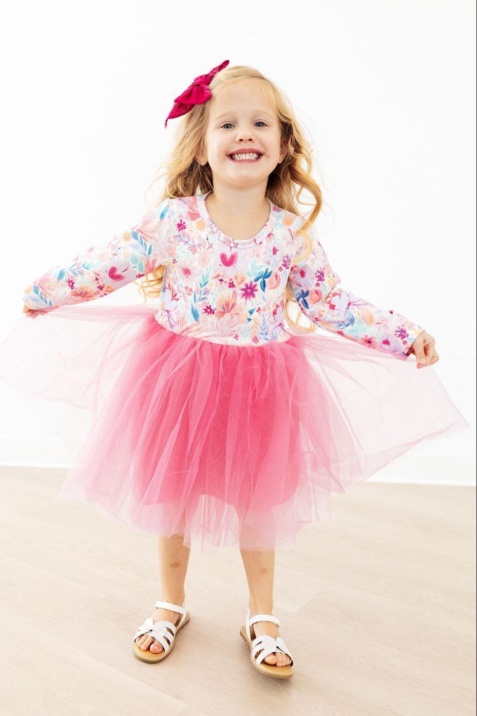 Buy Girls Tutu Dresses Online Tagged "Tutu Dress - Long Sleeve" | Mila &  Rose