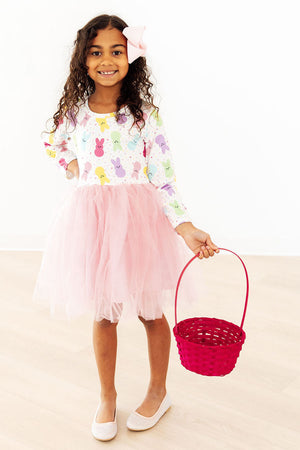 Bunny Treats L/S Tutu Dress-Mila & Rose ®