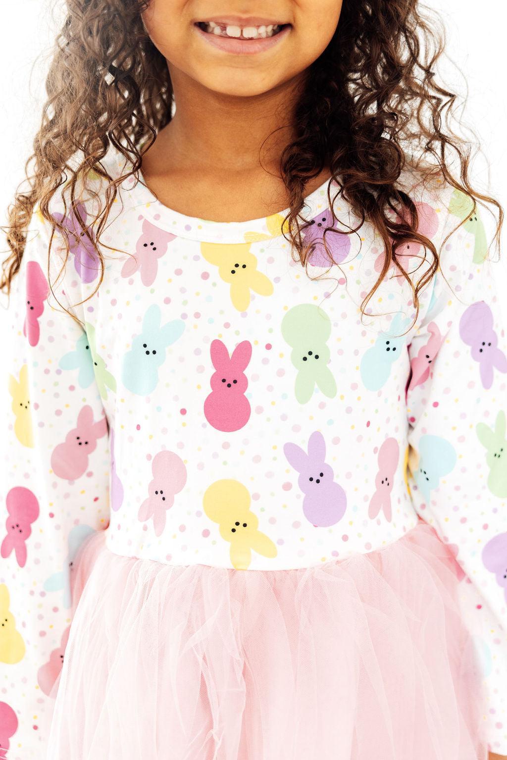 Bunny Treats L/S Tutu Dress-Mila & Rose ®