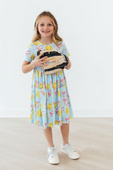 SALE Softball Sweetie S/S Pocket Twirl Dress-Mila & Rose ®