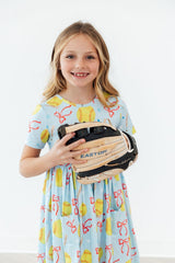 SALE Softball Sweetie S/S Pocket Twirl Dress-Mila & Rose ®