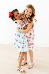 Home of the Brave S/S Pocket Twirl Dress-Mila & Rose ®