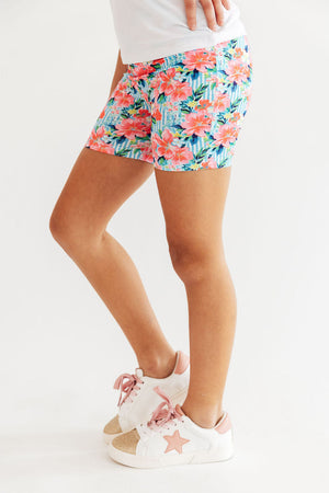 Petals in Paradise Twirl Shorts-Mila & Rose ®