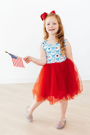 (V) Firework Fun Tank Tutu Dress-Mila & Rose ®