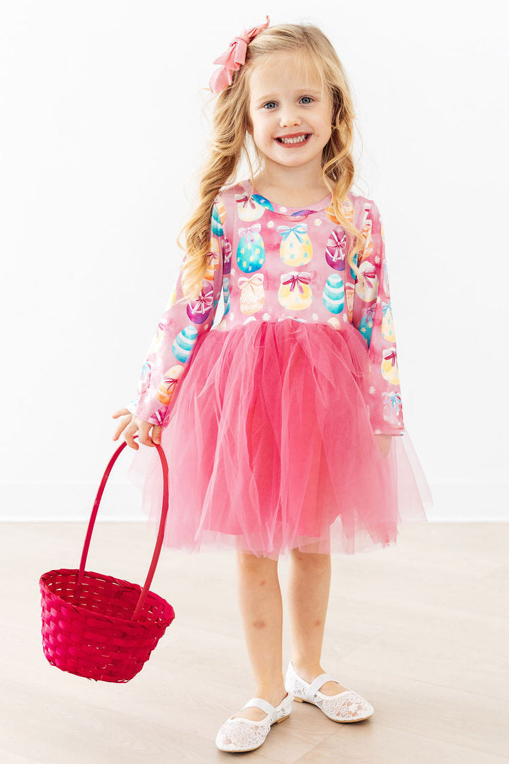 Easter Wishes L/S Tutu Dress-Mila & Rose ®